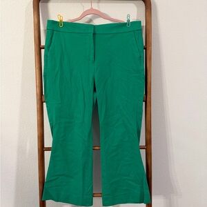 J. Crew Factory Green Cropped Pants